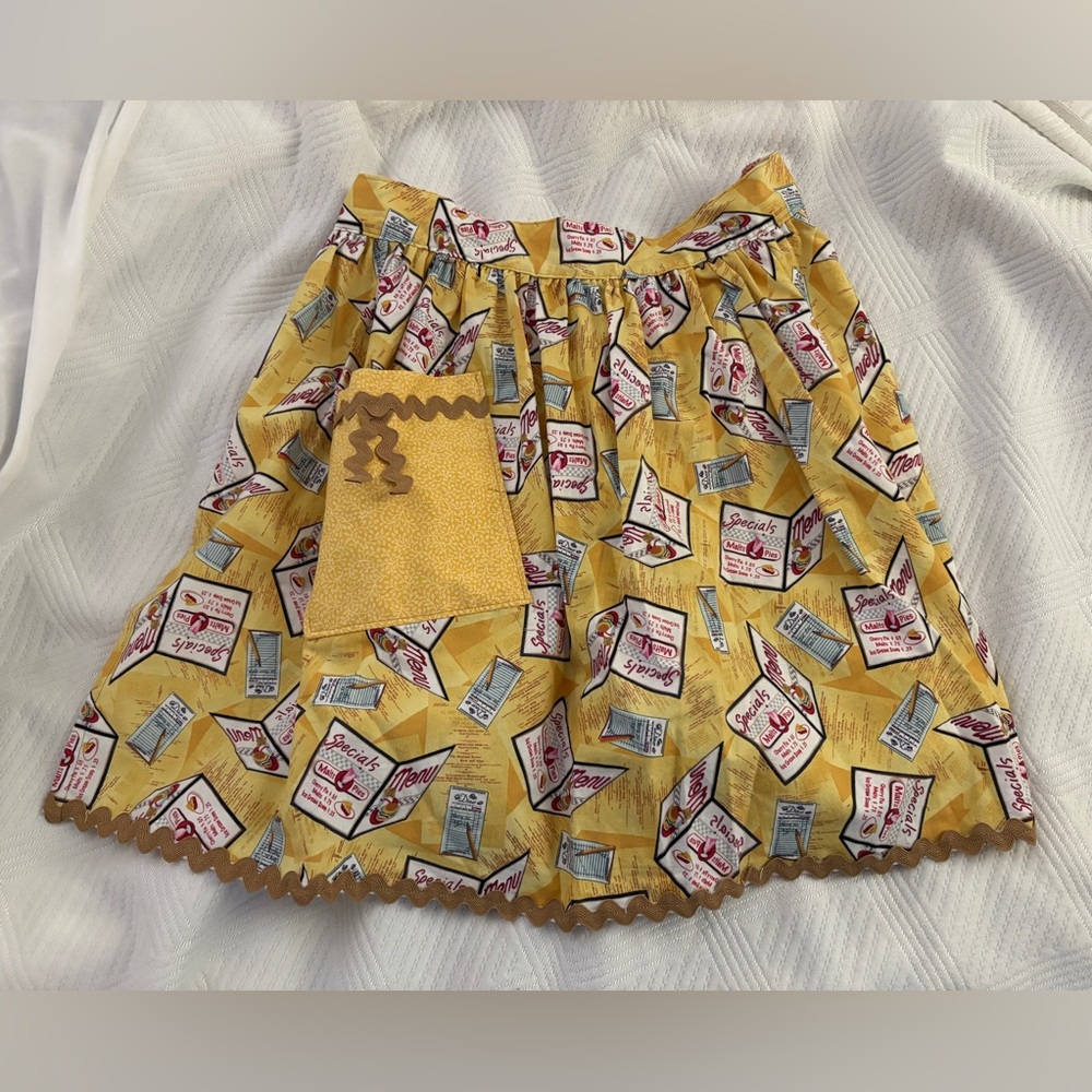 Handmade Vintage Style Apron